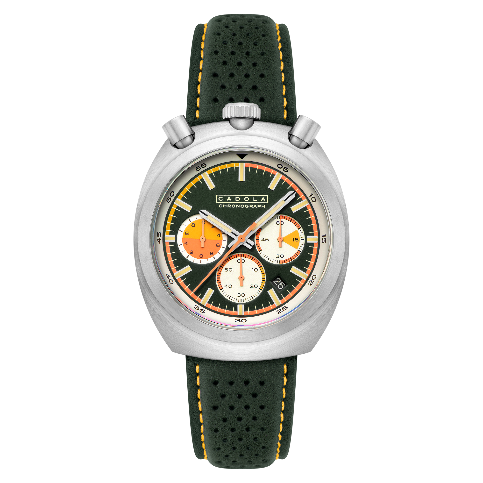 Speedster Green | Testa Di Toro Chronograph – Cadola1946 Speedster Green | Testa Di Toro Chronograph – Cadola1946
