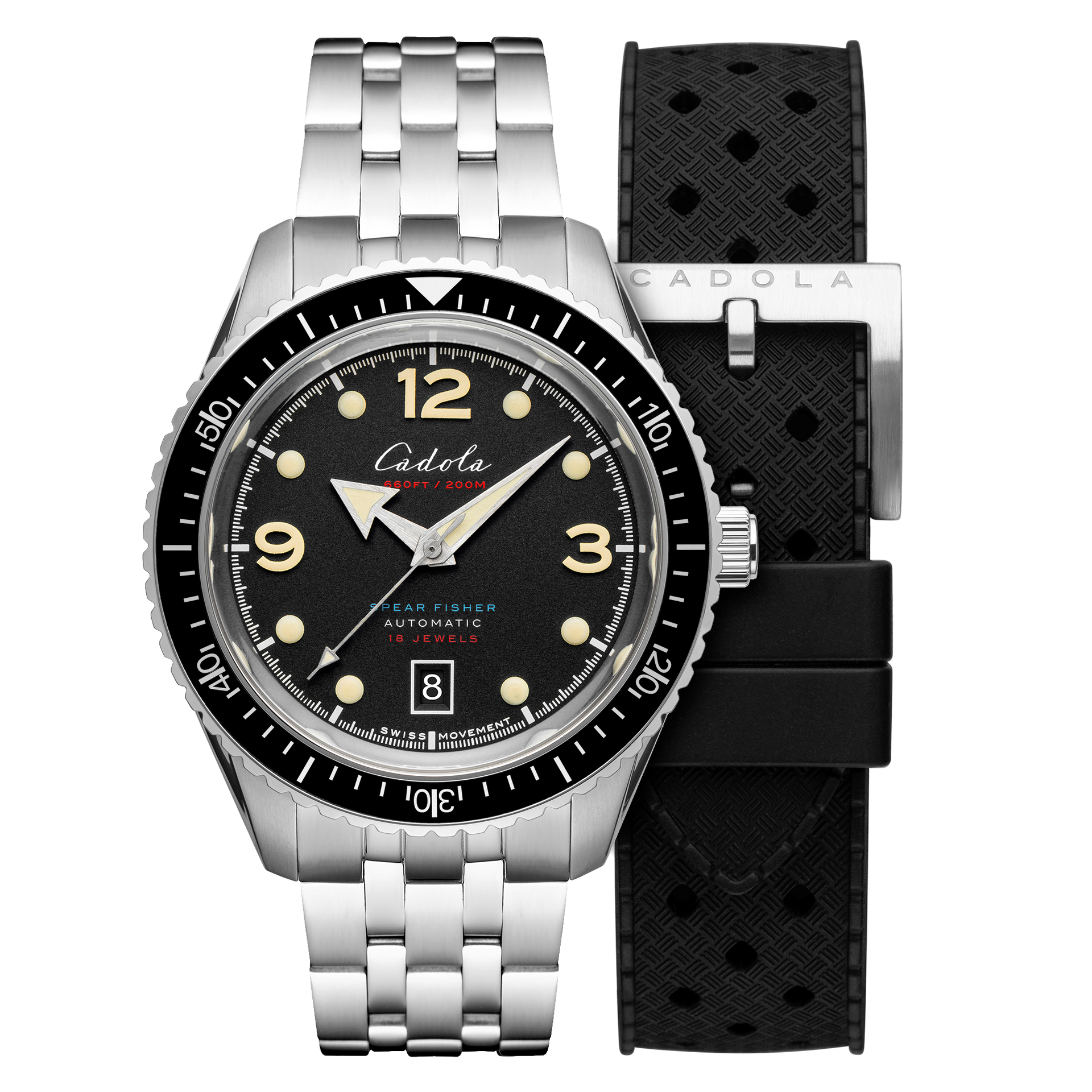 Ink Black | Spearfisher Swiss Automatic Limited Edition