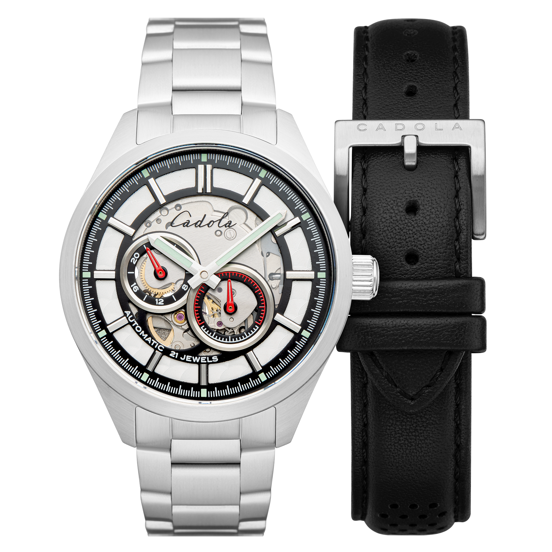 Machined Silver White