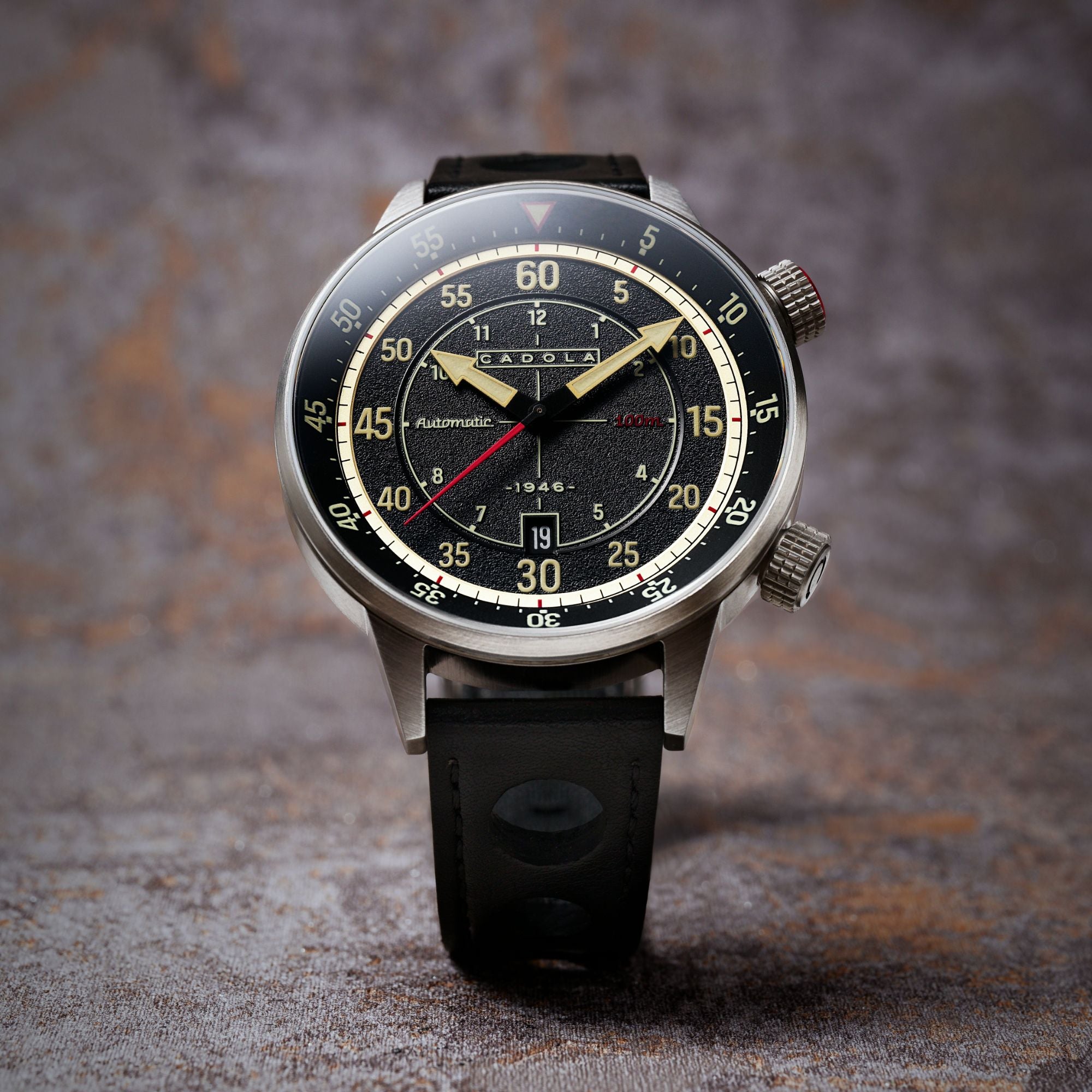 Watch Rally Brand Ink Black | Rally Timer Automatic – Cadola1946