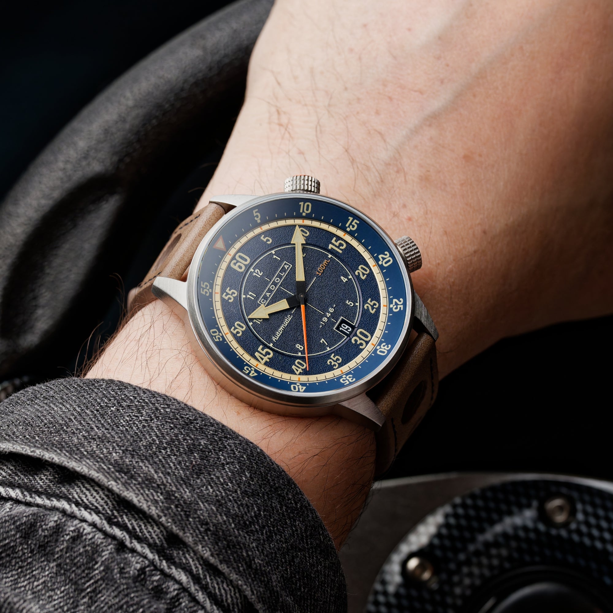 Denim Blue | Rally Timer Automatic – Cadola1946