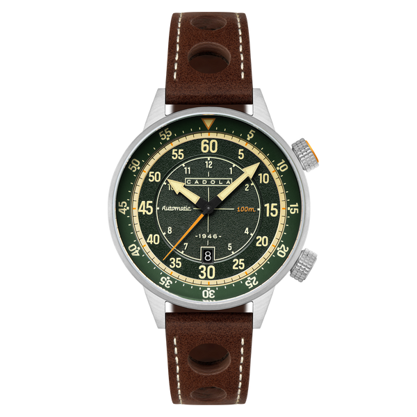 Bottle Green | Rally Timer Automatic – Cadola1946