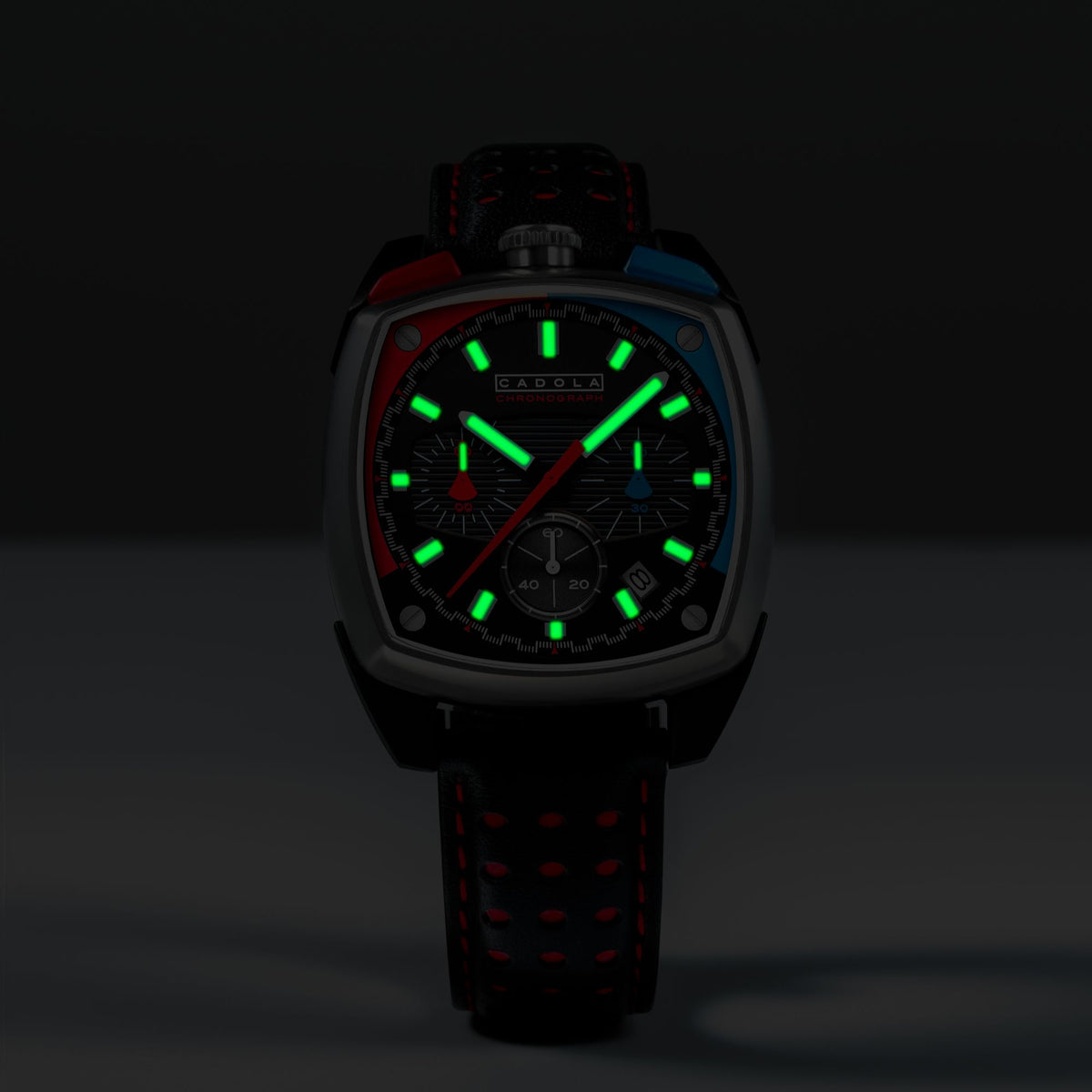 Sleek Racer Black | Taurus Chronograph – Cadola1946