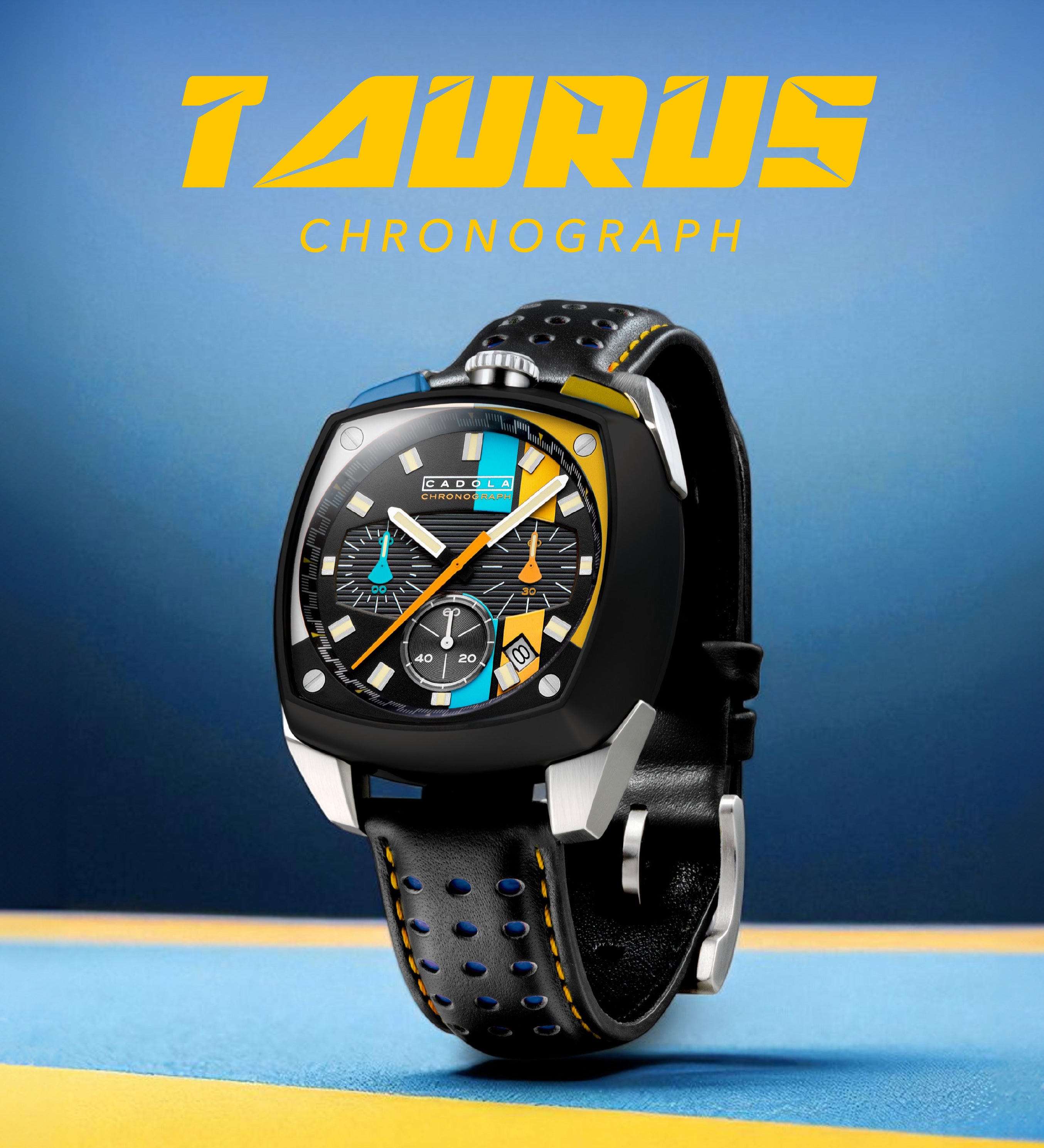 キングゴドラス Taurus Chronograph New Colors CD-1060 – Cadola1946